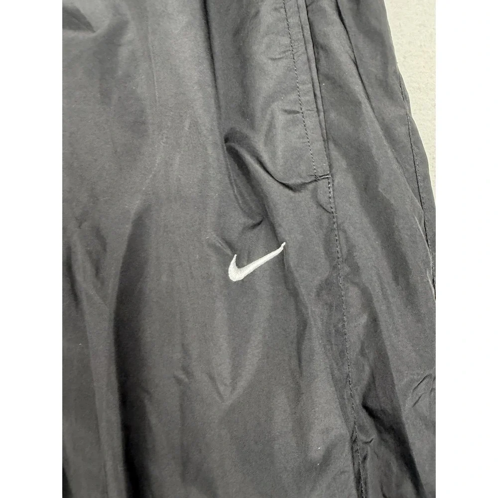 Nike Wmns Black Sportswear Swooshie Jogger Pants Elastic Waist Drawstring MD